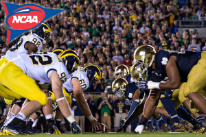 NCAA College Football - Notre Dame vs Michigan