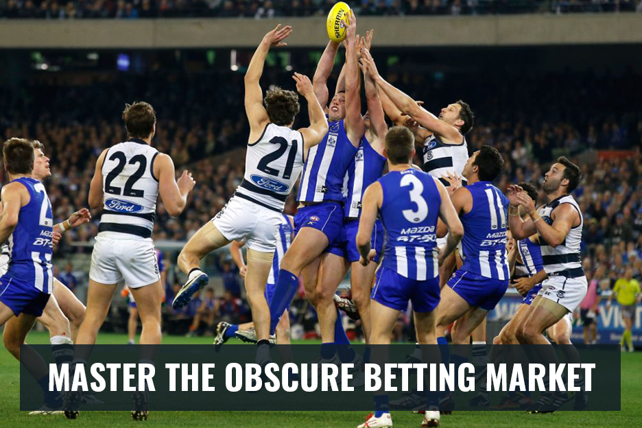 Mastering the Obscure Betting Market - Australian Rules Football