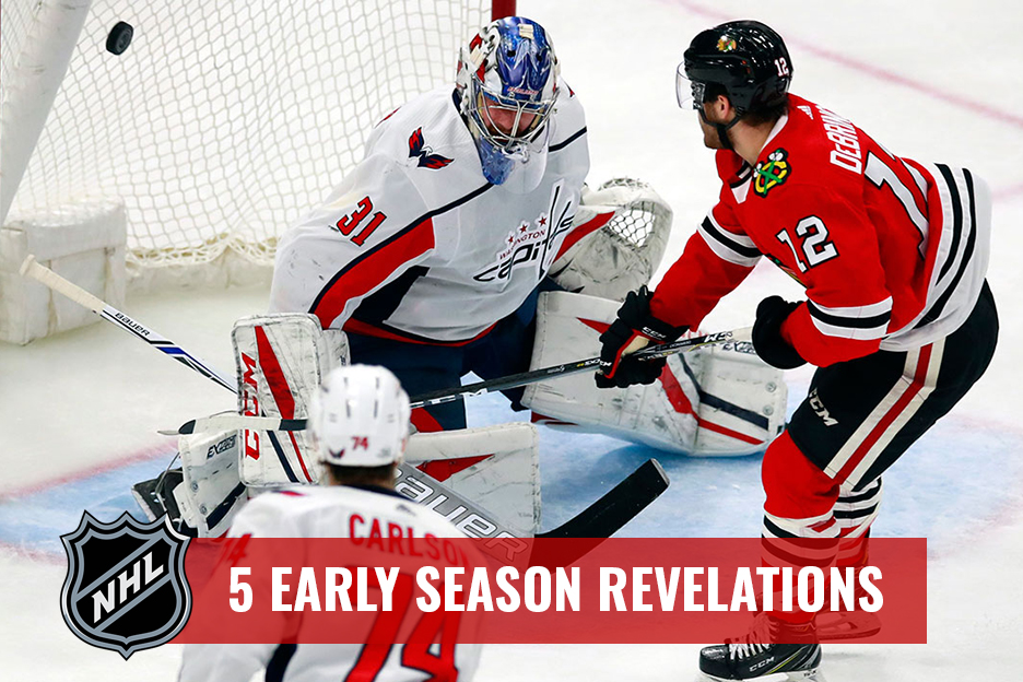 NHL Early Season Surprises