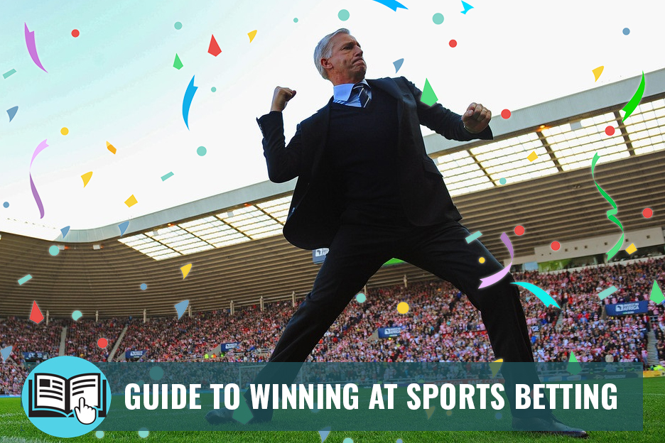 Guide to Winning at Sports Betting - Guy Celebrating on a Soccer Field