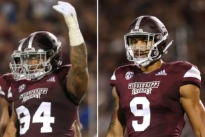 Montez Sweat and Jeffery Simmons, Mississippi State