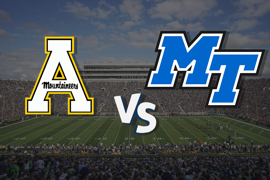 NCAAF New Orleans Bowl - Appalachian State vs MTSU