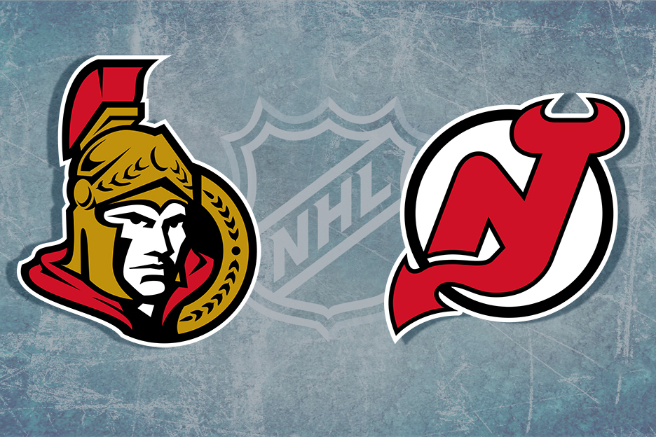 NHL Ottawa Senators vs New Jersey Devils December 21st