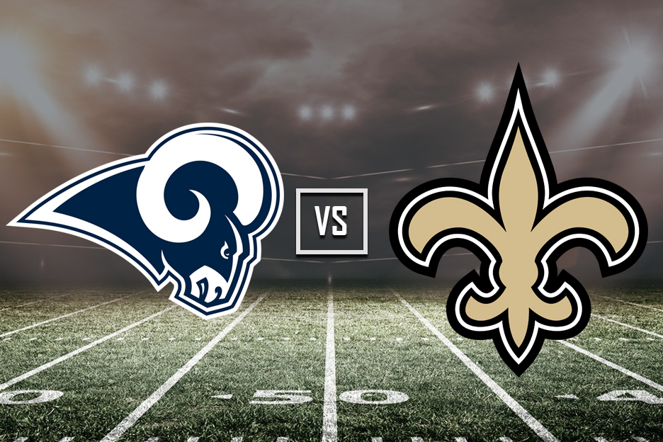 NFL Los Angeles Rams vs New Orleans Saints