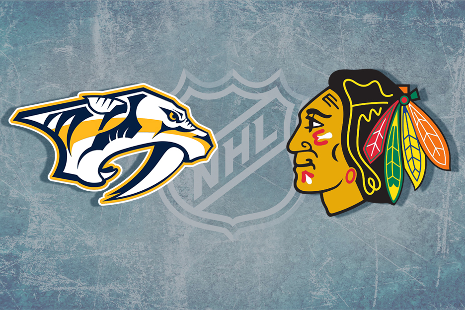 NHL Nashville Predators vs Chicago Blackhawks January 9th